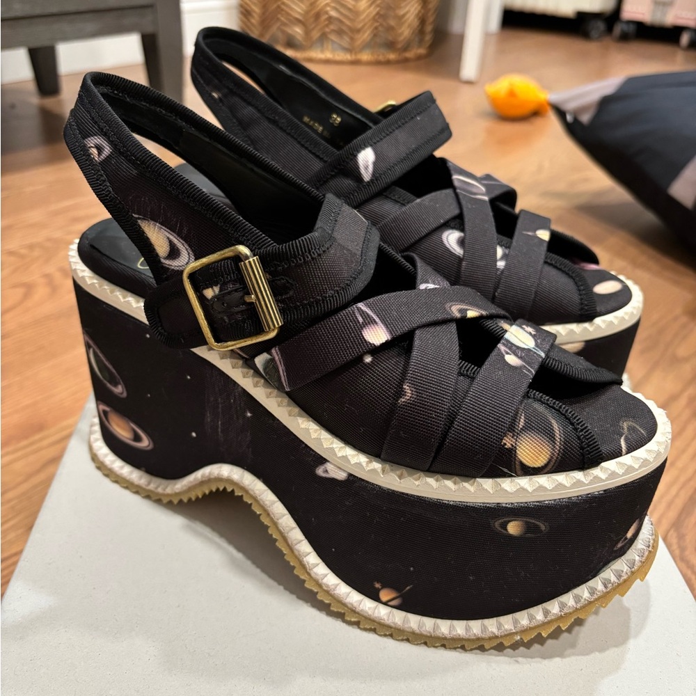 Vivienne Westwood Planet Platform Sandals - Picture 4 of 5